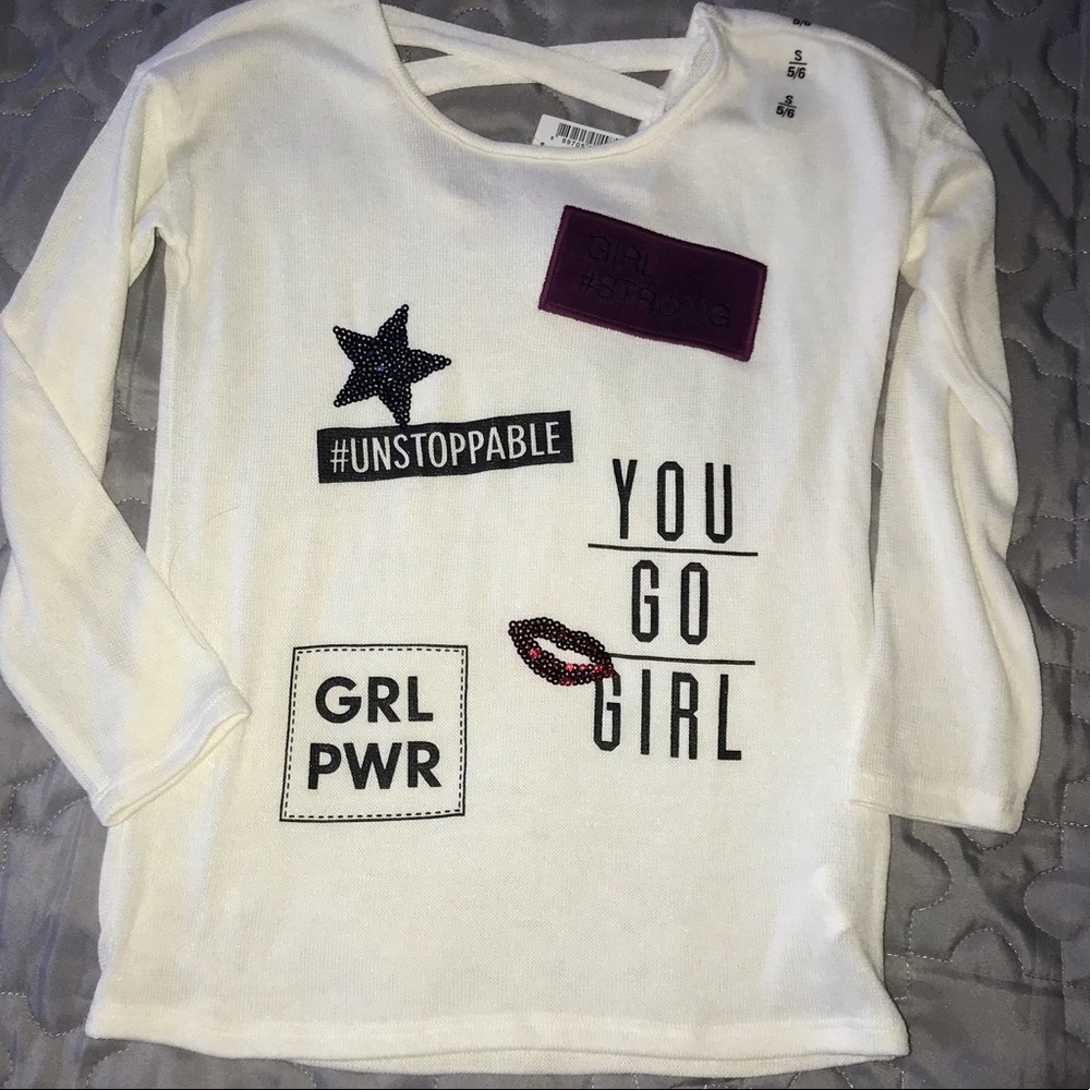 BNWT girls sweater/tunic